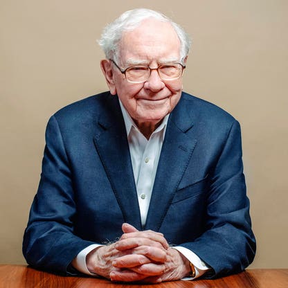 Warren Buffett portrait